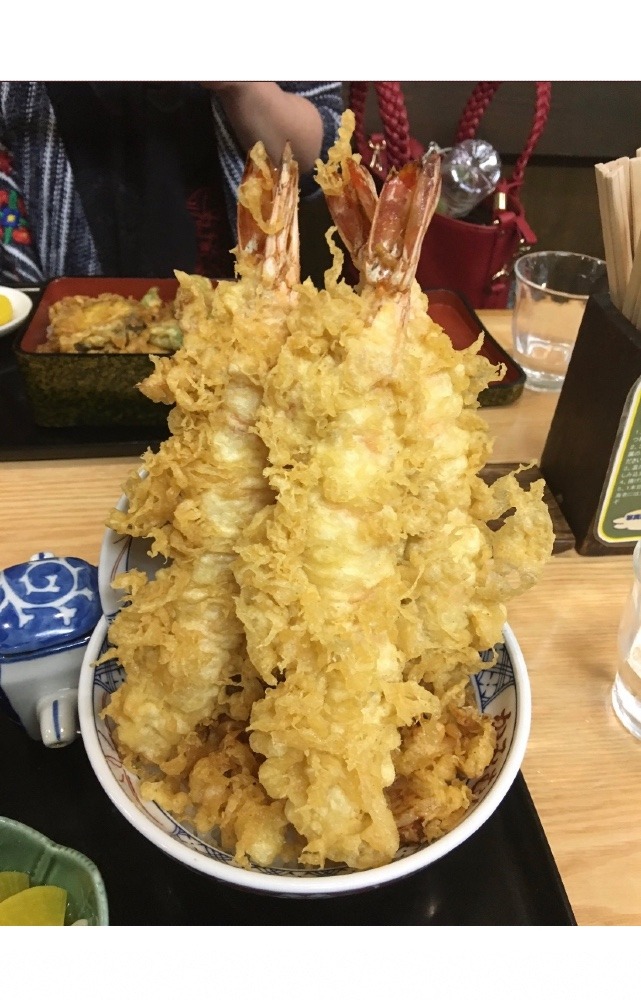 東京のスカイツリー丼　めちゃくちゃでかかった😆💨