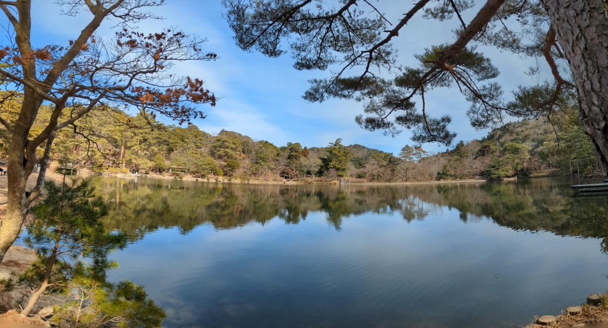 再度山　修ケ原池