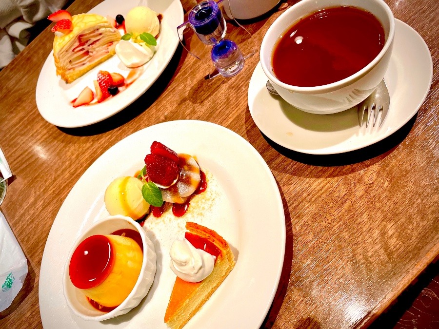 🍰🍓おでかけ🫖☕️