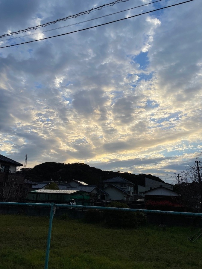 朝の空