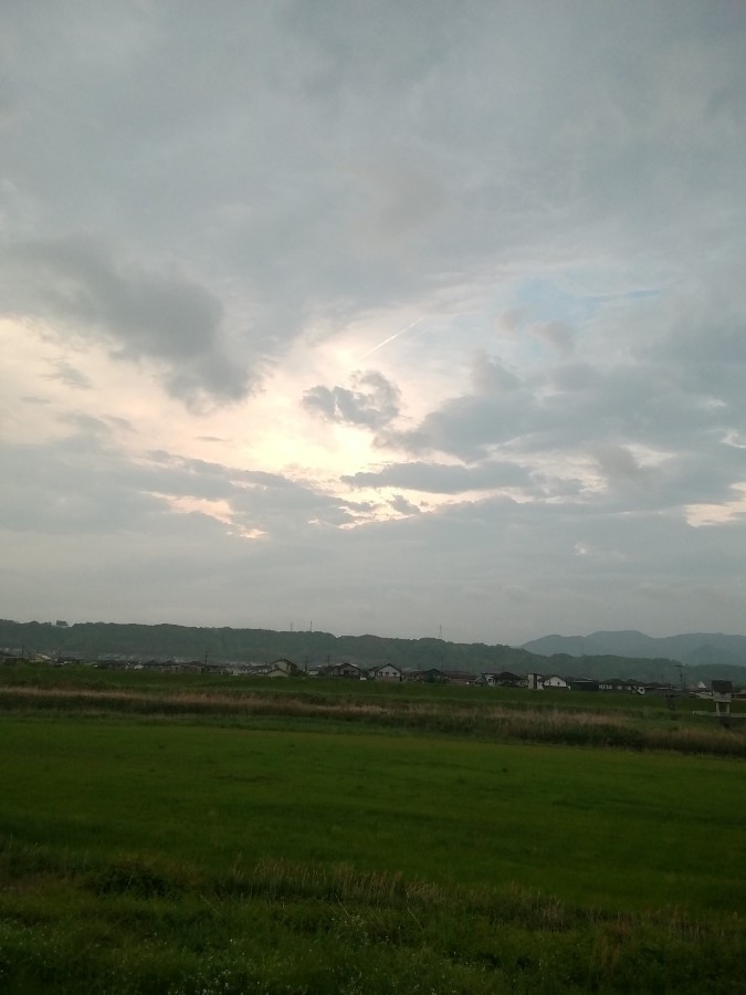 今朝の空