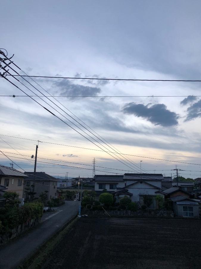 夕方の空(