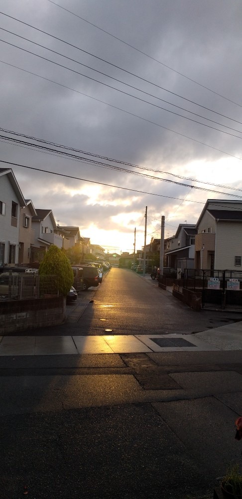 今日の朝空⏰