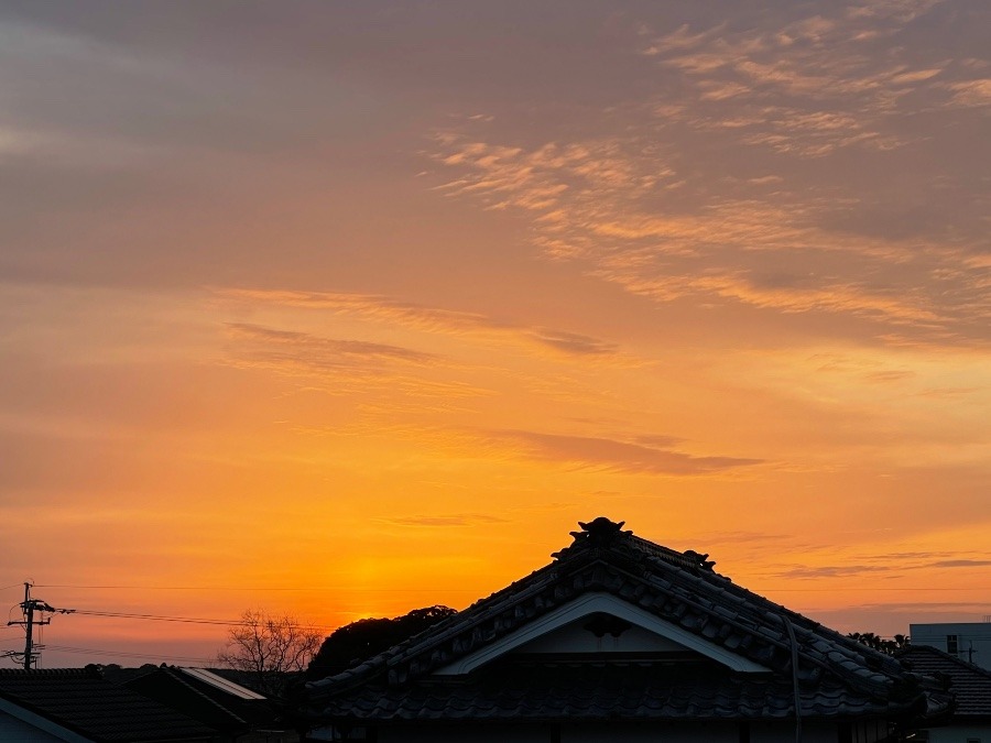 2022/4/7 朝の空