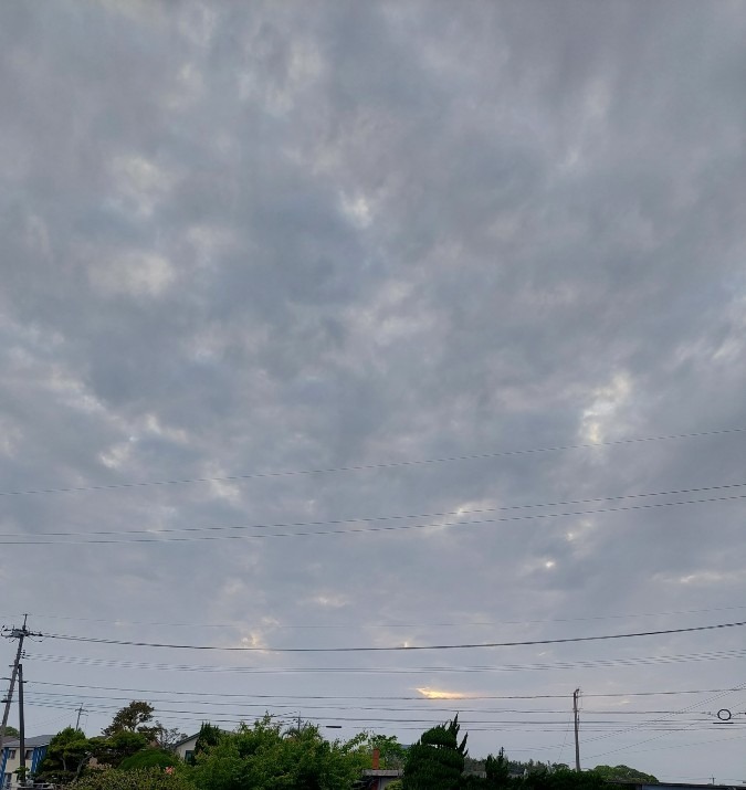 夕方の空