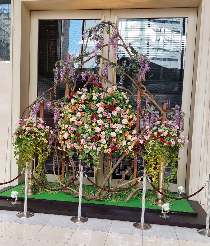 品川プリンスホテルの花