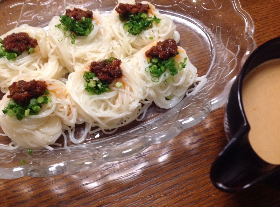 そろそろ「素麺」出番です