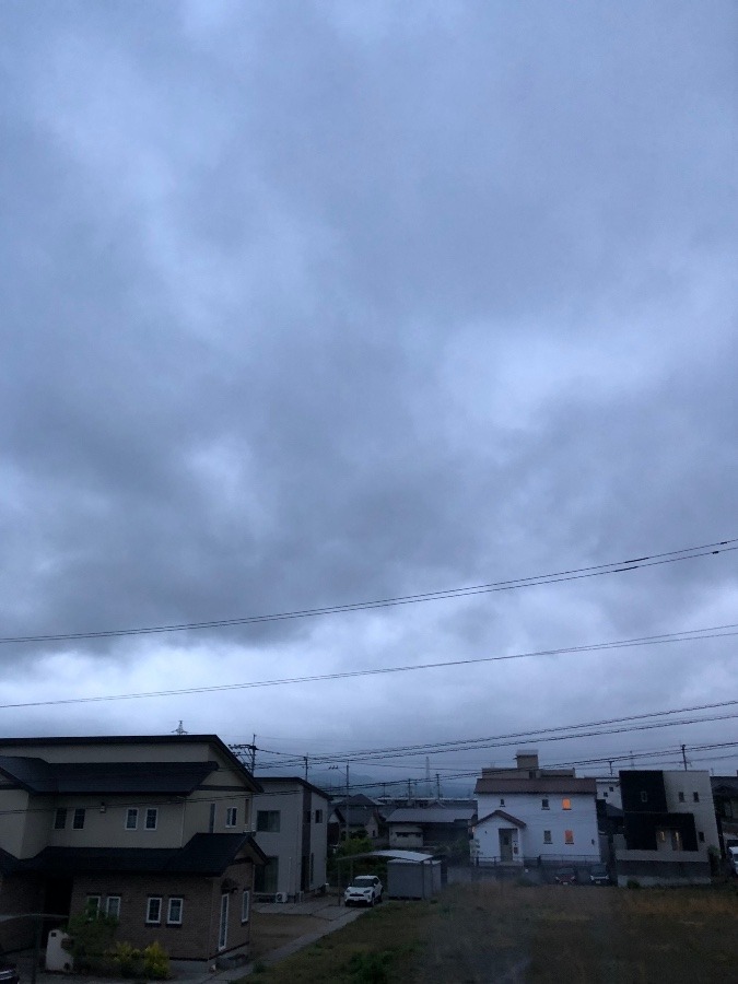 部屋からの空