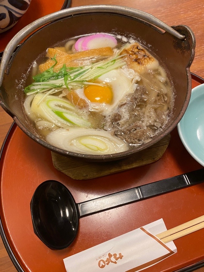 鍋焼きうどん‼️