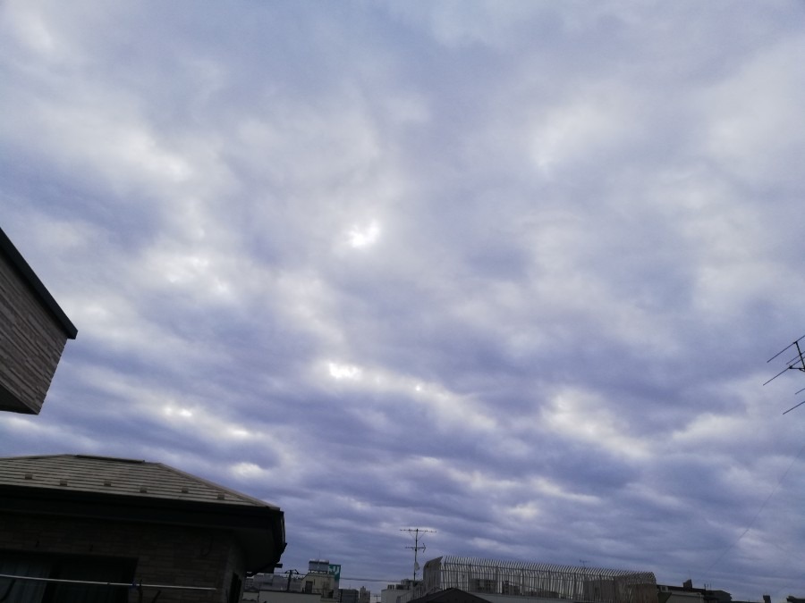 今の空☁️