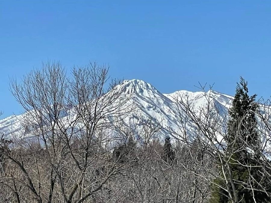 今朝の妙高山