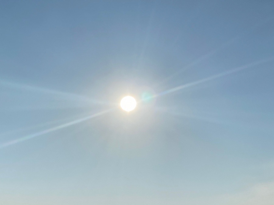 今朝の空