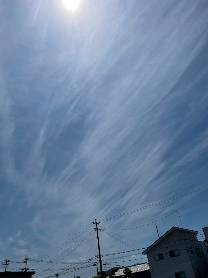 今の空✨