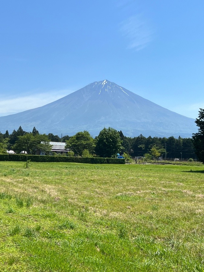 富士宮からの富士山🗻