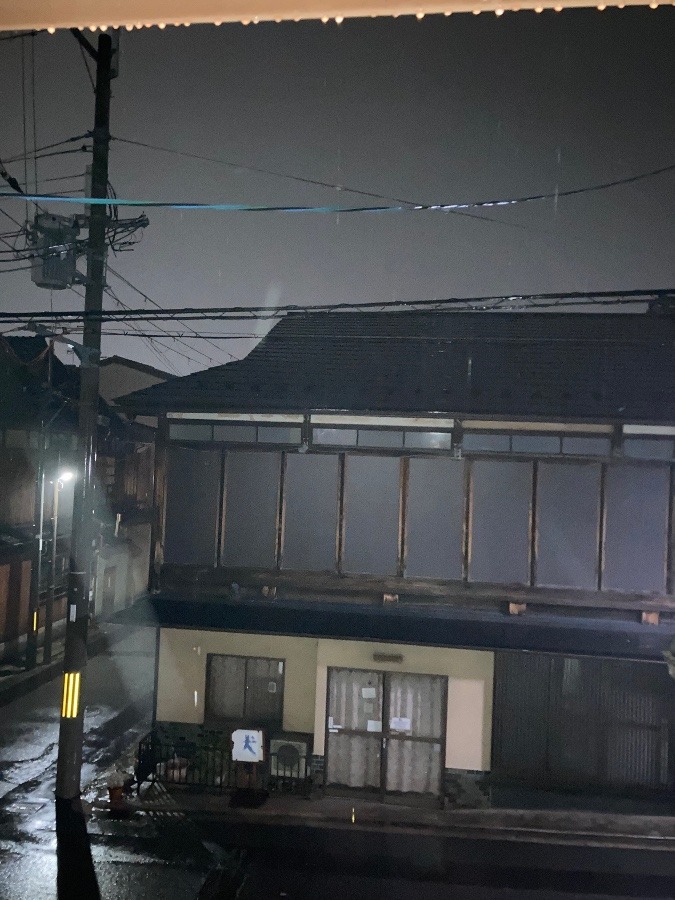 久しぶりの豪雨です