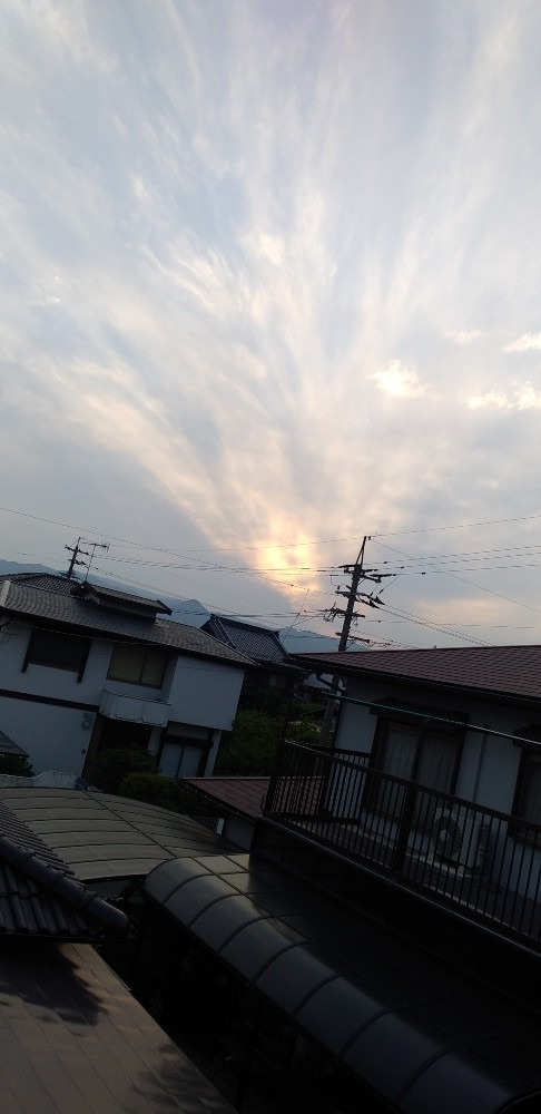 夕空　「23」