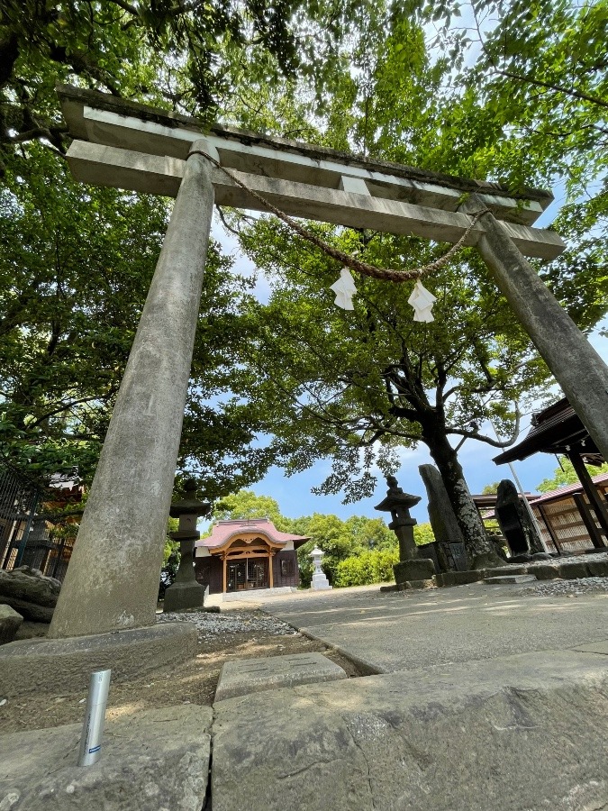 アイロニングと神社