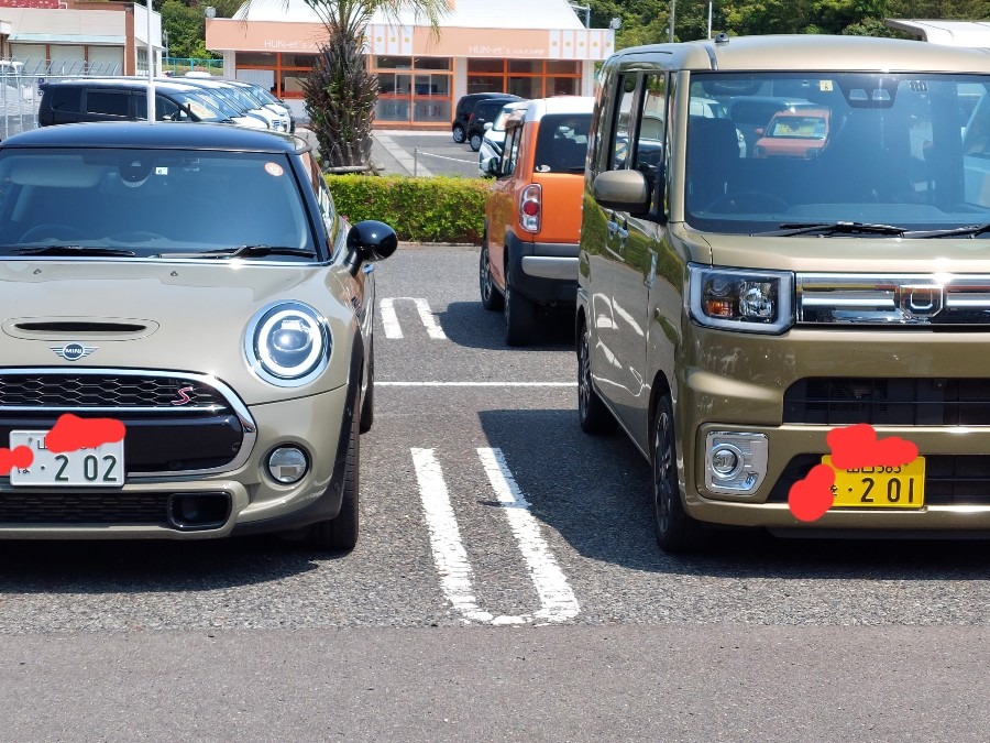 ジムの駐車場