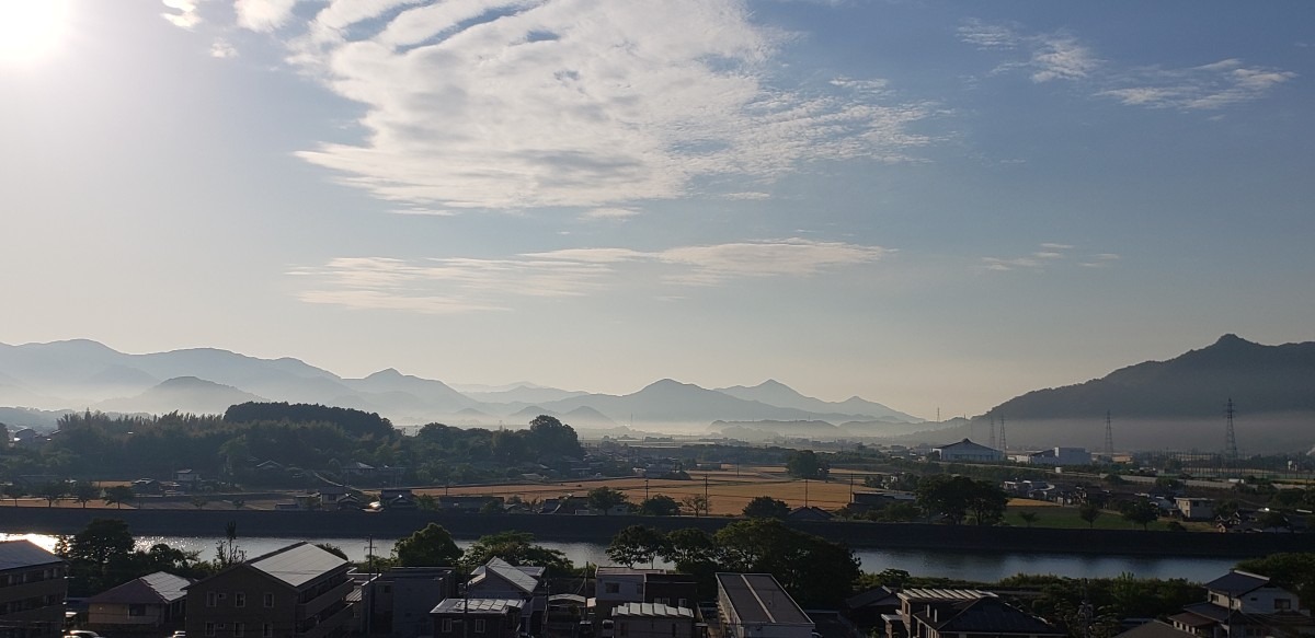 ☀️我が家のベランダから☁️