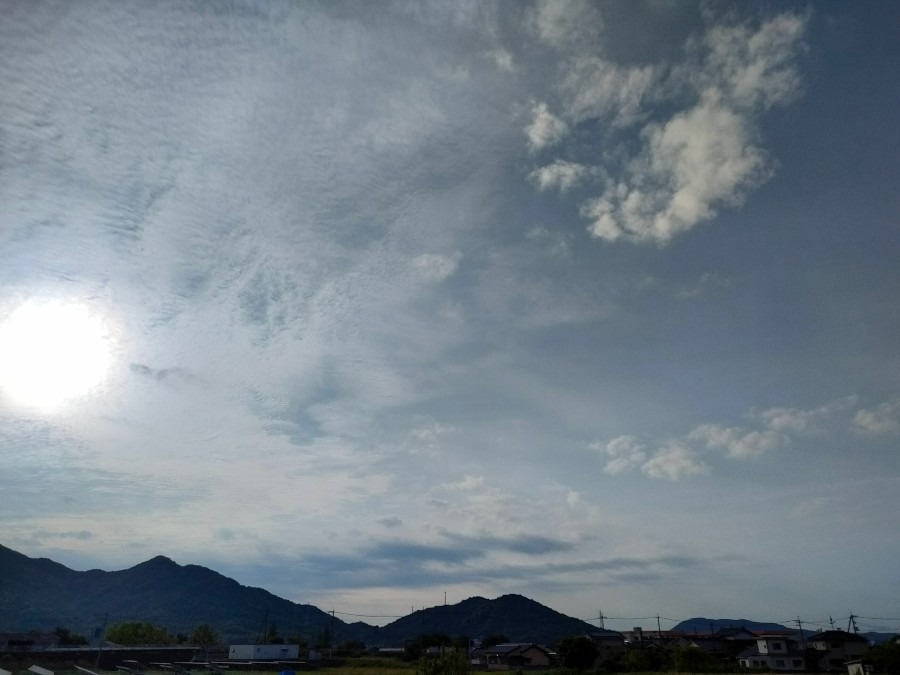 5月1日の朝空