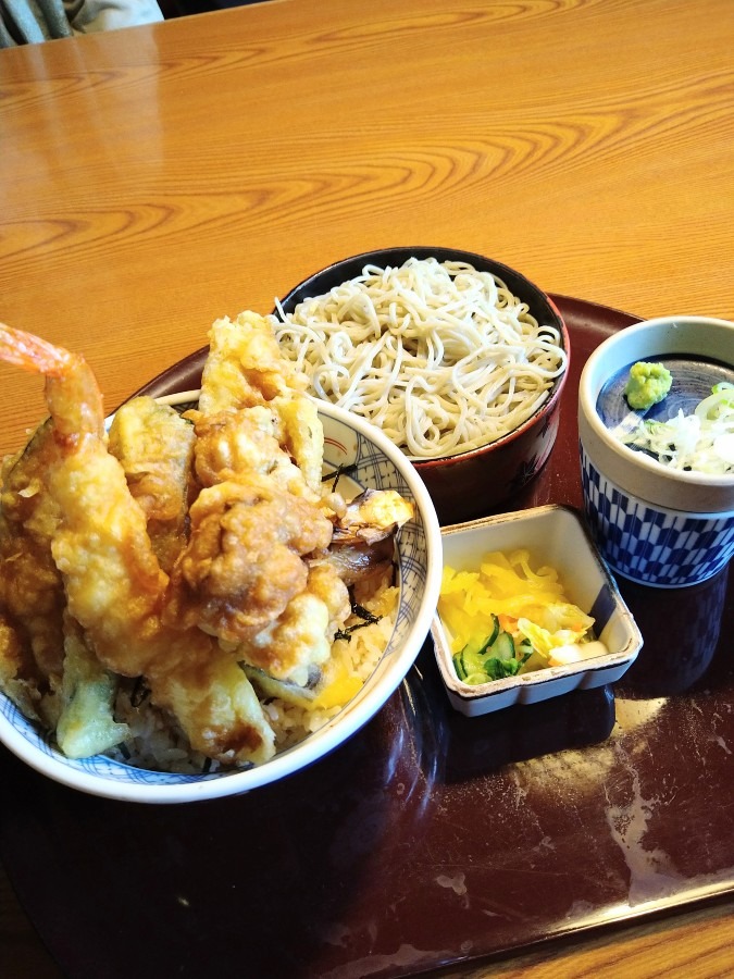 天丼とミニそば