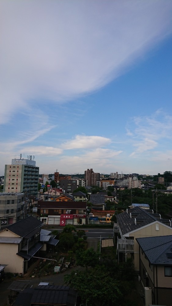 5/25 夕方の空