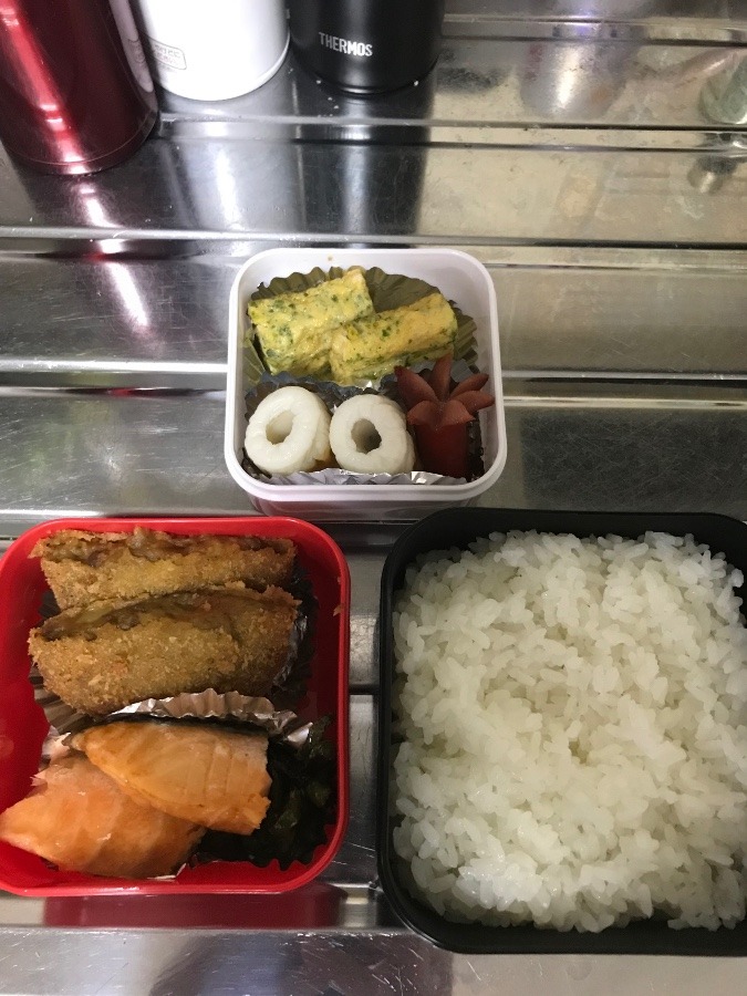 今日の男飯弁当(*^^)v