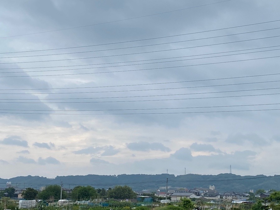 今朝の空