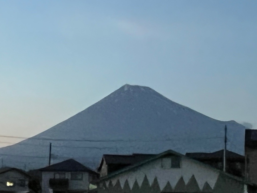 夕暮れの富士山🗻