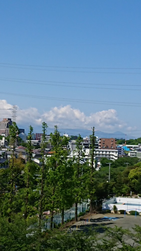 今朝の空