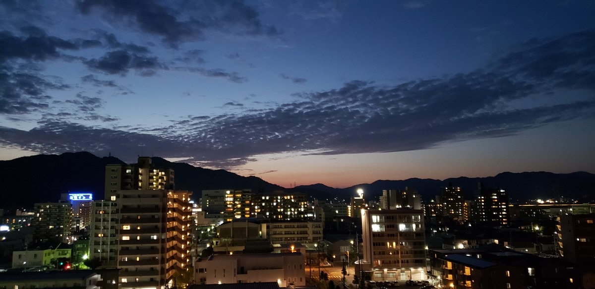 マンションからの眺め💙