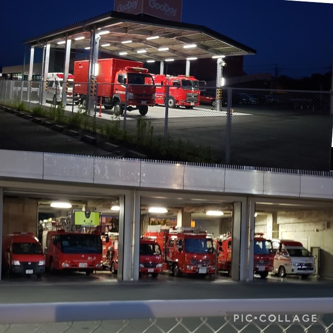 大好きな消防車🚒