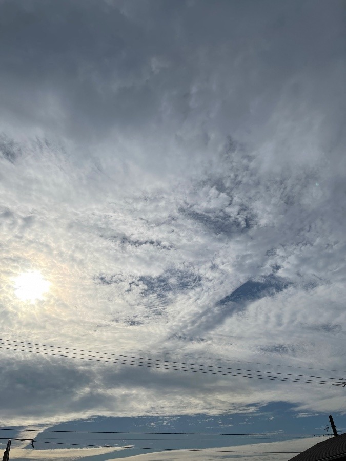 今の空