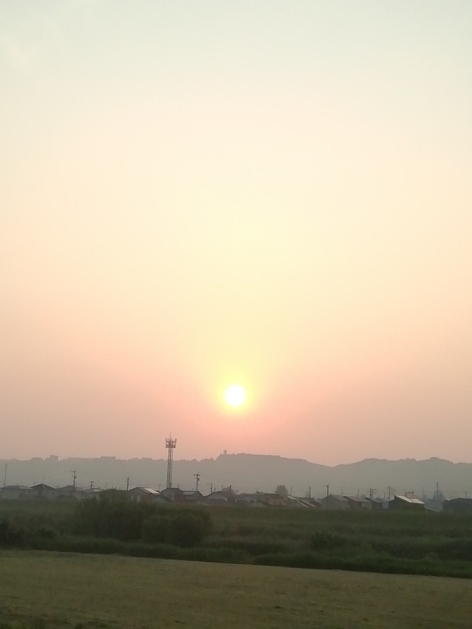 今朝の空