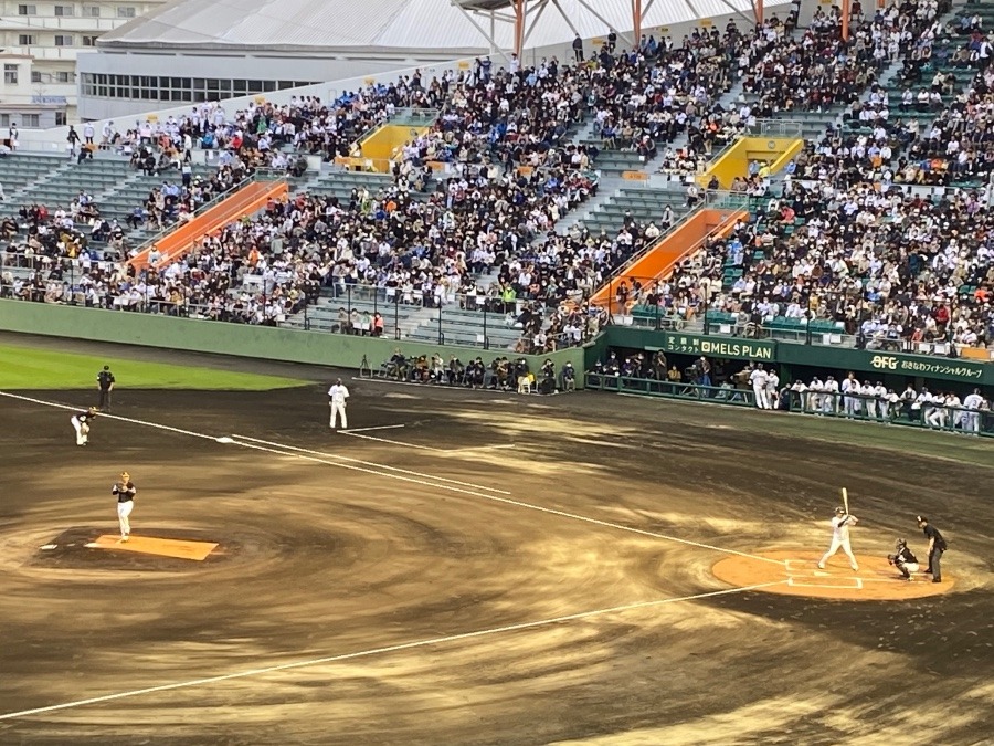 沖縄でプロ野球公式戦！