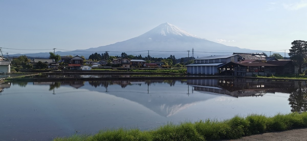 逆さ富士