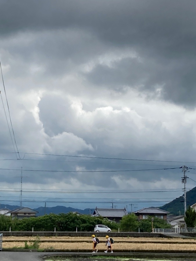 子供✨車🚘雲☁️