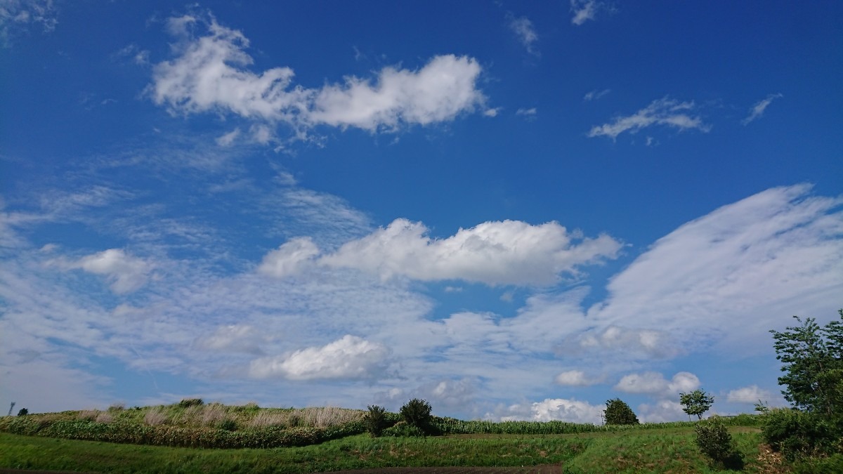 15時頃の岩手の空