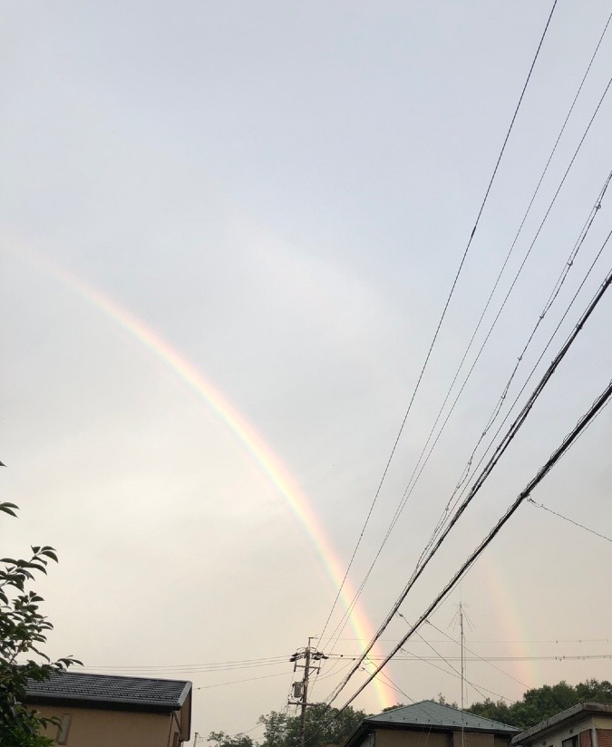 夕立のあとに🌈