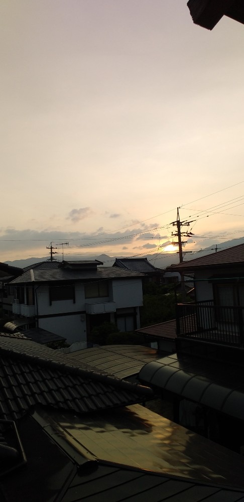 6/19 　夕空