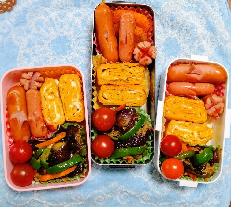 お弁当 さくらちゃんのウサギさんウィンナー♪