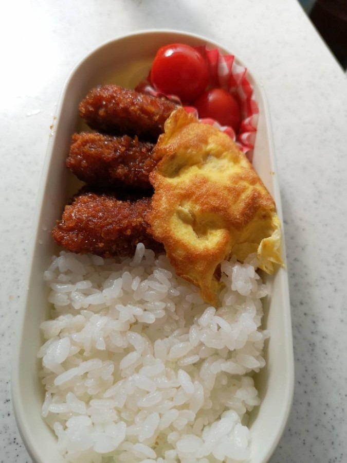 息子手作り弁当　２号✨