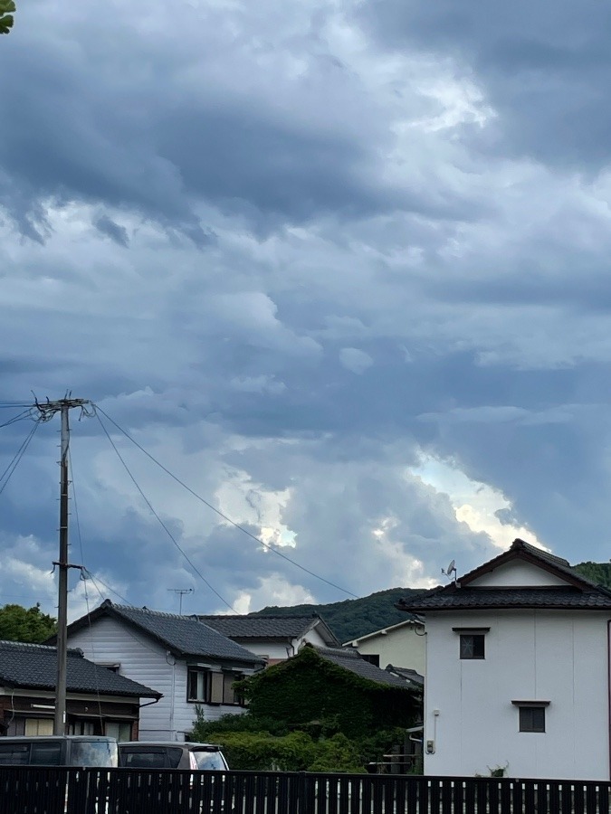 たぶんこの辺りの雲の中