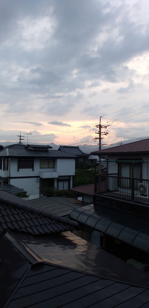 6/27 　夕空