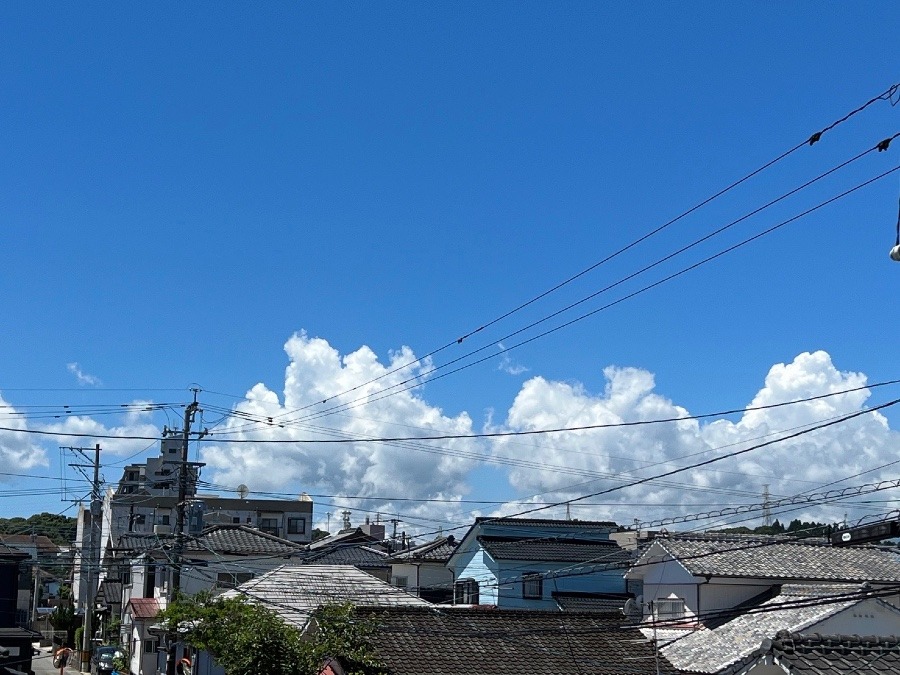 今日の空