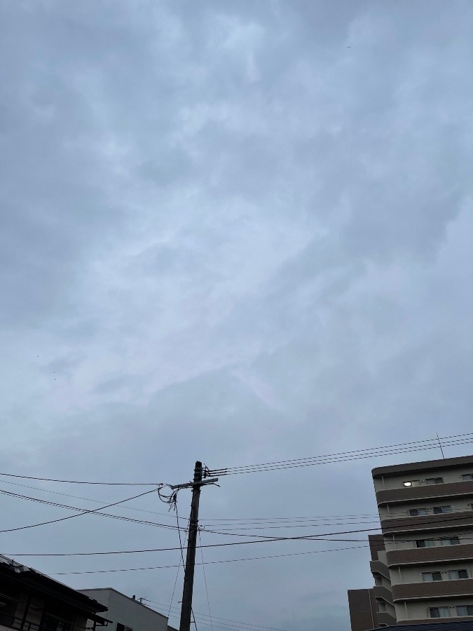 日の出時刻の空