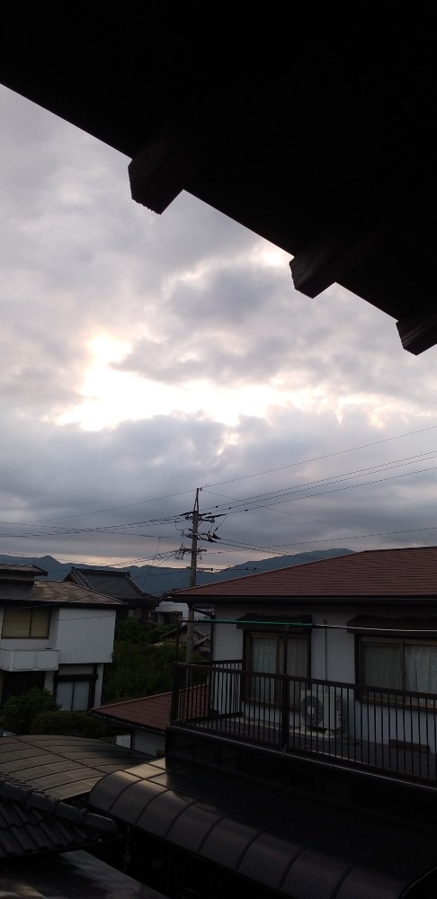 6/18　夕空