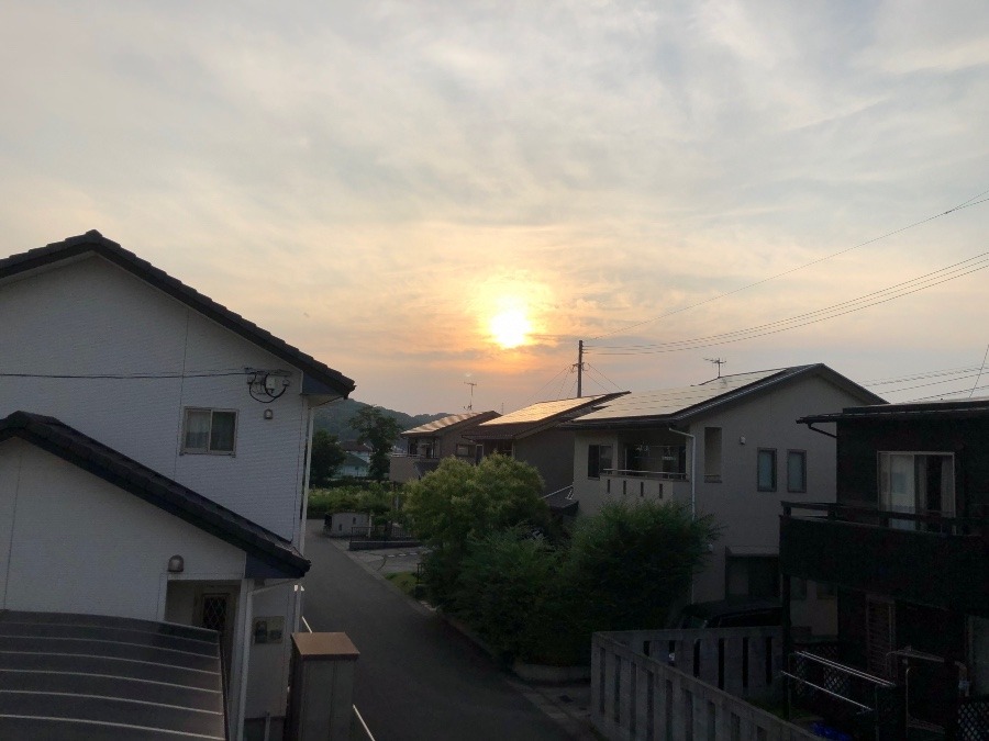 ✨今日の夕陽✨