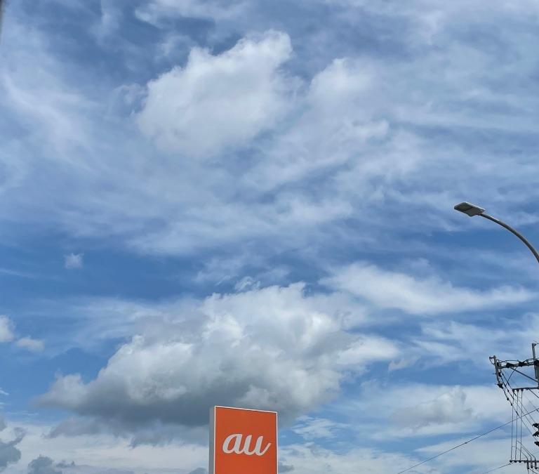 今の空