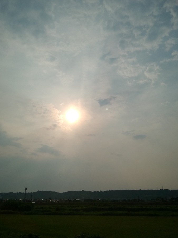 今朝の空